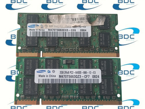 Ram notebook laptop 4gb 2x2gb - notebook,