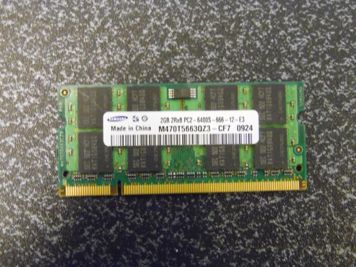 2gb ram ddr2 sodimm - 1x, 200