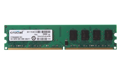 Crucial 2gb pc2 6400 ddr2 - 2g, pc2-6400
