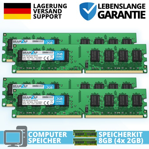 Ram ddr2 dimm - 8, gb
