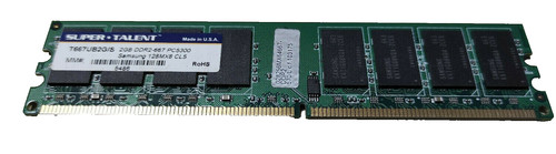 Ram super talent 2gb - super, ddr2
