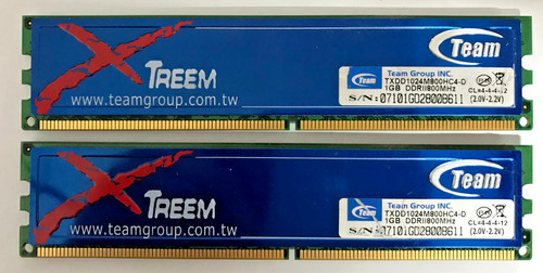 Ddr2 team group - (2x1,