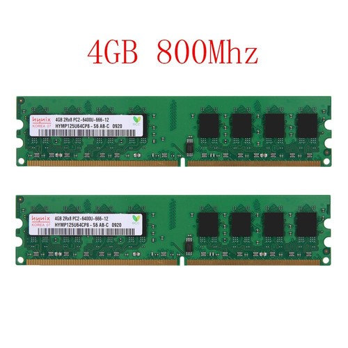 8gb 4gb 2gb ddr2 800mhz - 2x,
