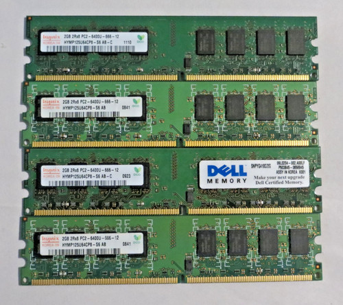 Kit 4x2 ddr2 800 mhz - ddr2,