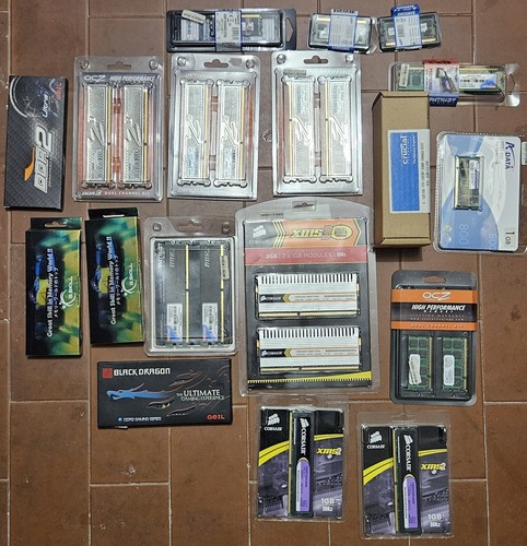 Stock ram ddr2 ddr3 1gb - stock,