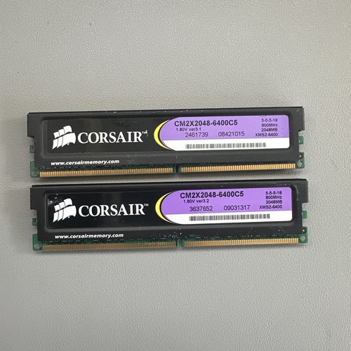 Pair 2x2gb corsair - 2x2gb,